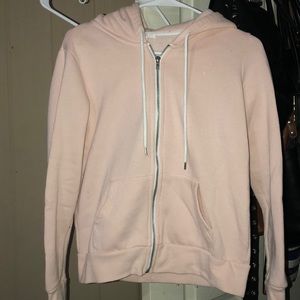 Forever 21 pink zip up